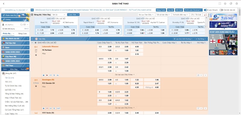 Saba sports hợp tác cùng OK9