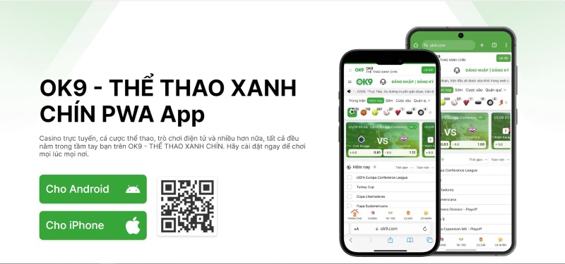 Tải app OK9