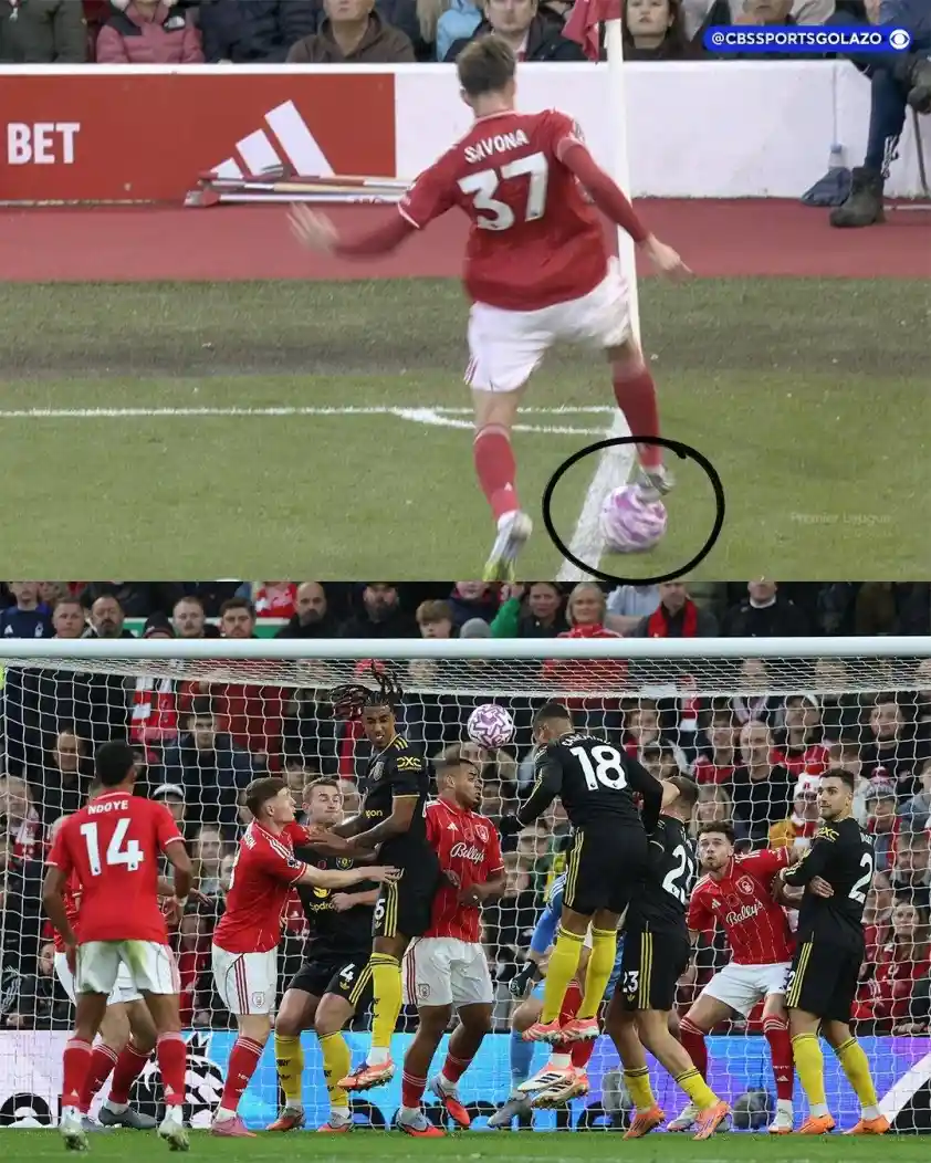 Tình huống ghi bàn gây tranh cãi trước đó của MU.